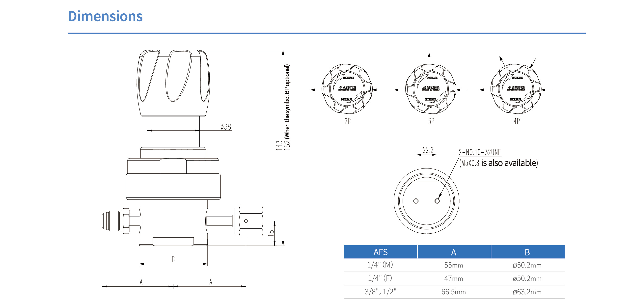 Регулятор AMFLO UHP AU24 Материал: Код Z (Body,Poppet, Nozzle,Diaphragm,Gland-SUS316L,Seat: PCTFE) ; Поверхность 0.25 um; 3х портовый, вх. давл. 159 бар, CV-0.45